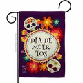 Patio Trasero 13 x 18.5 in. Celebrate Dia de Muertos Garden Flag with Fall Day of Dead Dbl-Sided Vertical Flags PA3910407